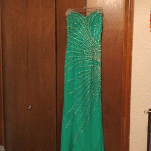 Green Evening Gown